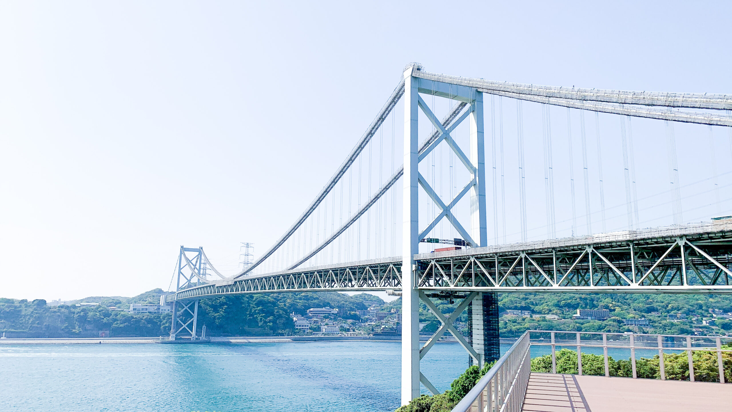 関門橋の風景